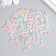Glass beads 6/0 "multi -colored assorted" 10 g