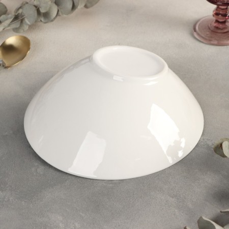 Salennik Porcelain Dolyana White Label, 650 ml, white color-2