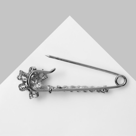 Pin "Flower" with a path, 5.5 cm, color mix (indivisible packing 12 pcs., Price per pcs.)-3