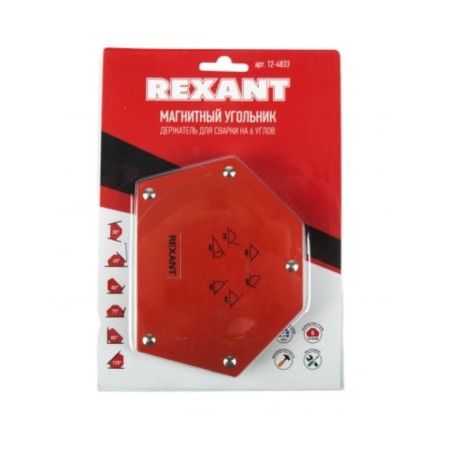 Magnetic carrier-holder for welding REXANT, 30, 45, 60, 75, 90, 135, max gear 34 kg
