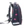 School backpack 38 x 30 x 16 cm, ergonomic back, stavia "cat is always right", gray