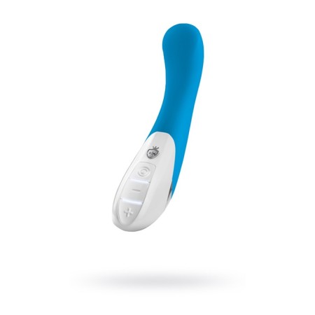 Mystim al punto vibrator, silicone, blue color, 25 cm