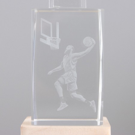 Night Basketball player LED 1W USB 6x6x14.5cm-7