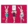 Napkin on the table "Happy XMAS", PVC, 40*29 cm