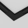 Radity angular power contector, black