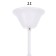 Chandelier 1092/3wt 40W E27 white 60x60x36-76 cm Bayerlux