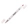 Set of markers for sketching bilateral 12 pieces/12 colors