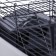 Mini cell for rodents "Pijon" No. 2, equipped, 27 x 15 x 16 cm, gray