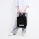 Backpack School Textile Game, 38x27x13 cm, black color