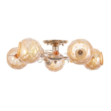 Agnes chandelier 5x40W E27 Gold Model: 2600546-4