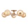 Agnes chandelier 5x40W E27 Gold Model: 2600546