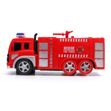 Firefighter robot, transforms, light and sound effects-5