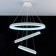 Suspended Citilux “Jupiter Smart” CL730A150S 75x75x40 cm, 3x56.7W, LED, white color