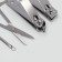 Manicure set, 8 items, in a plastic case, green color