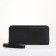 Male purse-clate on a zipper, black color