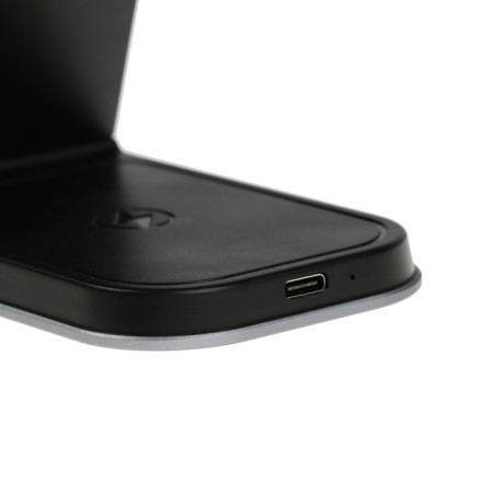 Wireless charger T3, 3 in 1, 15 W + 5 W + 5 W, MAGSAFE, silver-7