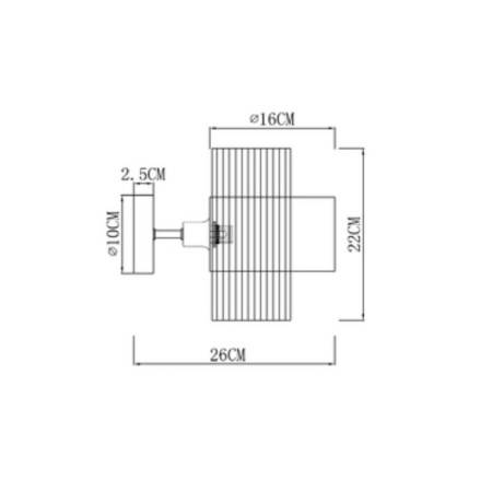 Sconces Arte Lamp Fantasia A4076AP-1CC, E14, 40 W, 16x26x22 cm, chrome-4