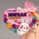Soft toy in a bag "Bunny", mix