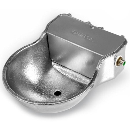 Chistyki bowl for poultry, 3 l, hinged, under a pipe of 12 mm, galvanized steel