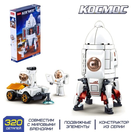 Designer Cosmos "Research Rocket", 320 details