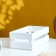 Wooden Kashpo 24.5 × 13.5 × 9 cm "Two Light", two -string, white give beautifully