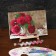Picture on numbers on canvas with a subframe "Pink peonies", 30x20 cm
