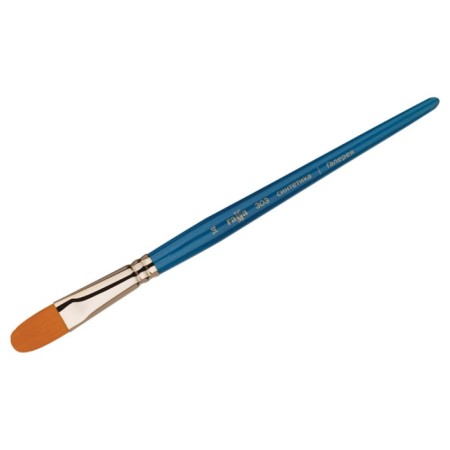 Brush Art Synthetics Gamma "Gallery", flatovalnaya No. 14, short handle 303014