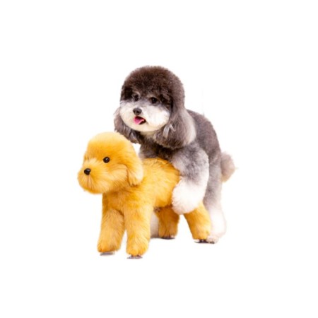 Doll for dogs, 25 cm, beige-1