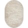 Oval carpet Valentis mikonos, size 160x230 cm, color Cream/kahve
