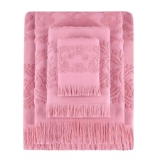 Arya Home Isabel Soft, 520 g, size 30x50 cm, coral color