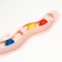 Game complex "Three balls" with a mount on 3 suction cups, 54 x 9.5 x 4 cm, pink