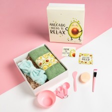 Avocado gift Ethel Set, towel and accessories