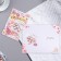 Postcard "Congratulations!" Congrev, embossing, muffins, pink tone, 19.4x12.5 cm
