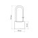 Stayer Standard castle hinged, metal case, elongated hardened handle, 38 mm