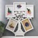Photo frame plastic in 5 photos 10x15 cm "Cash tree" White 45x37.5 cm