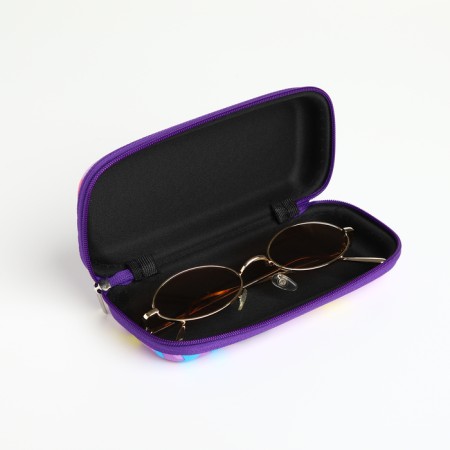 Lightning glass case, purple color-3