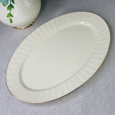 Set of dishes Lenardi Marzipan, length 35.5 cm, 2 pcs