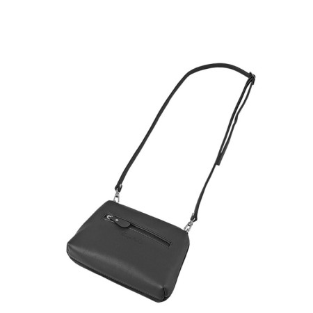 Cross-Bodi bag, lightning department, black color 14x20x6.5cm-1