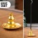 Flower stand "Flower" 3.8x2.8 cm, gold, 5pcs set (9216275)