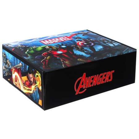Gift box, folding, 28x21x9 cm, avengers-1