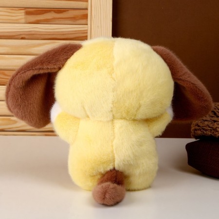 Soft toy "Dog", 27 cm, yellow color-2