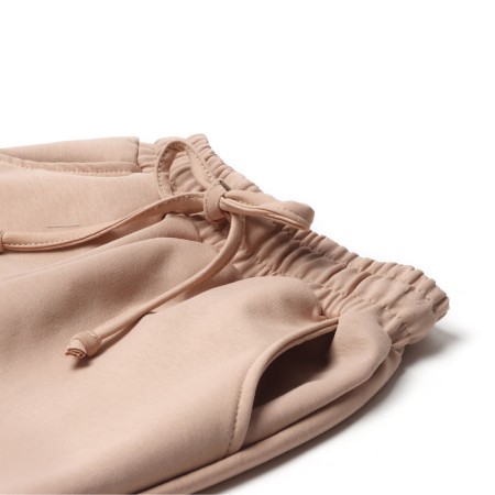 Costume (sweatshirt and trousers) children's minku, beige color, height 152 cm-6
