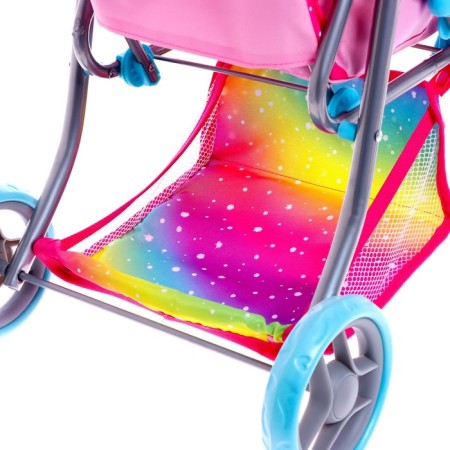 Stroller Universal for dolls, metal frame-3
