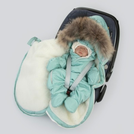 Set for discharge Winter Kinderlitto "Lapland", 5 items, height 56-62 cm, mint color-9