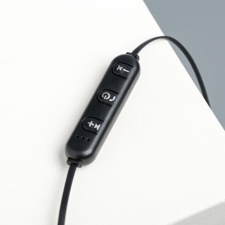 Wireless magnetic headphones with a “marble” microphone, mod. I13, 9 x 13.5 cm-2