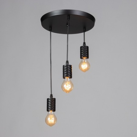 Lamp "Skin" 3he27 40W black 30x30x16-60cm-1