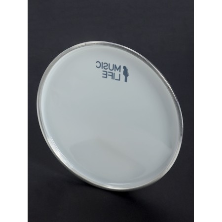 Plastic for the drum of Music Life 10 inches, white-3