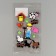 A set of stickers from EVA "Farm", 13 pcs.