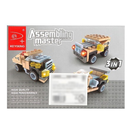 Designer "Race", 3 assembly options, 61 details-5