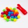 New Year's toy. Sorter "New Year! Snowman"
